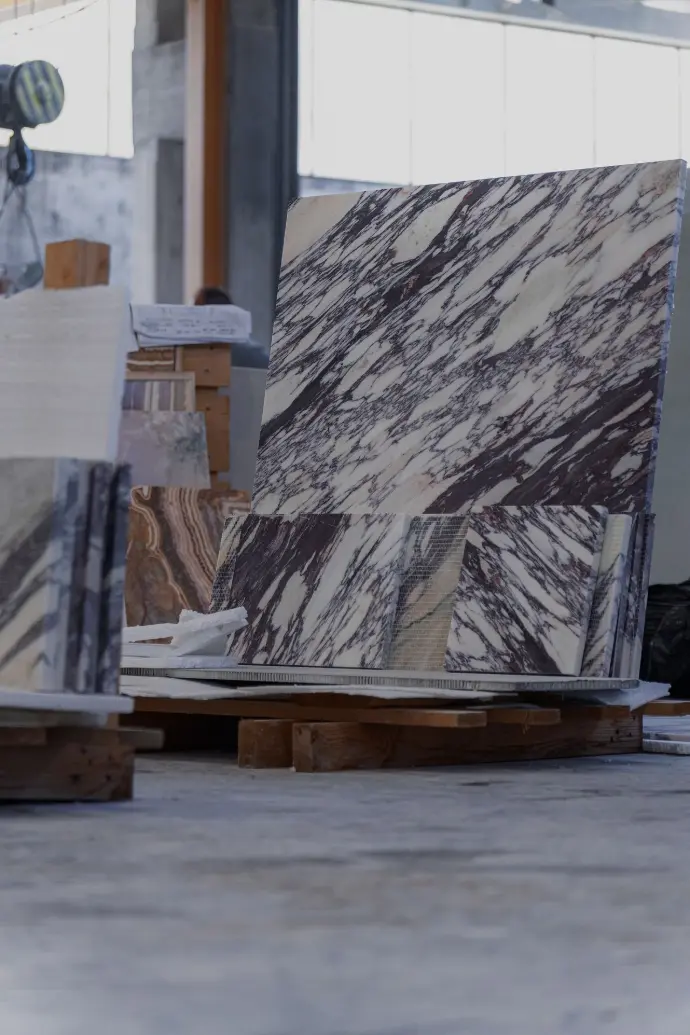 Cut of Calacatta Viola